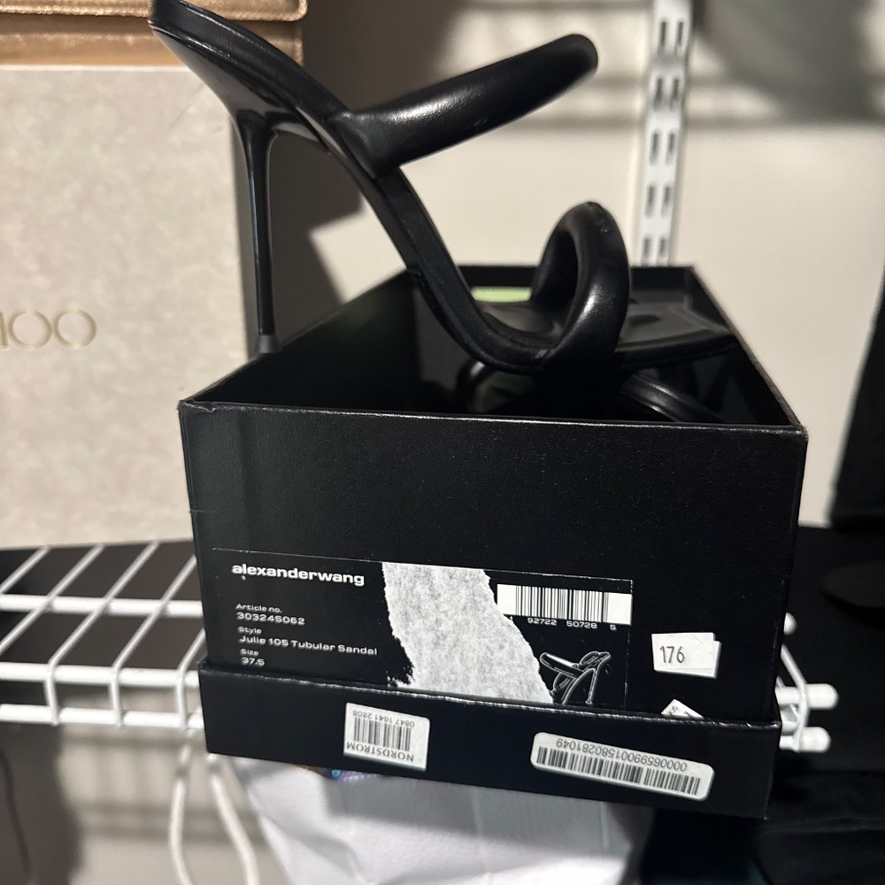 Alexander Wang  Black sandal 37.5 - Picture 4 of 5